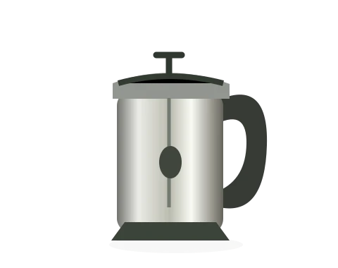 Ilustrasi French Press