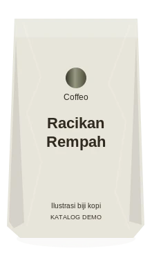 Ilustrasi kemasan Racikan Rempah