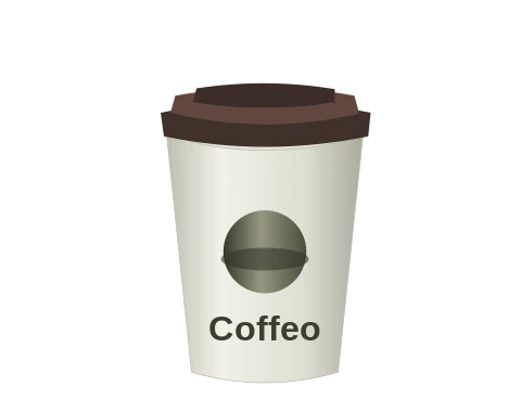 Ilustrasi Cangkir Coffeo